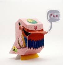 Nanibird Paper Toys - tinyB