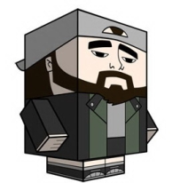 SILENT BOB PAPERCRAFT