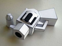 Revolver Paper Toy "Revolvrr"