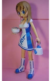 Anime Papercraft - Pepamax Ramen Girl