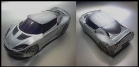 Lotus Evora Papercraft Car