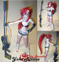 Gurren Lagann - Yoko Littner Paper Model