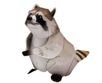 Raccoon Papercraft