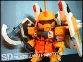 SD BLAZE ZAKU PHaANTOM 斬擊型薩克幽靈