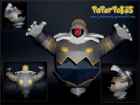 Pokemon Dusknoir Papercraft 夜黑魔人