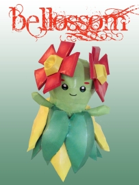 Pokemon Bellosom Papercraft 美麗花