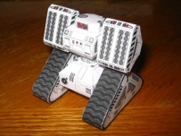 Stalwart Robotic Missile Tank Papercraft