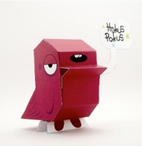 Nanibird Paper Toys - Tigul