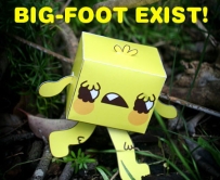 BIG-FOOT PAPER TOY