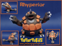 No.464 Rhyperior Ver.Paperpokés 超鐵暴龍