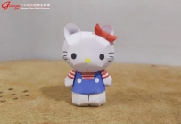 Hello kitty 紙模型作品分享