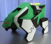 Samurai Sentai Shinkenger - Origami Mecha Papercraft Now Available 折神