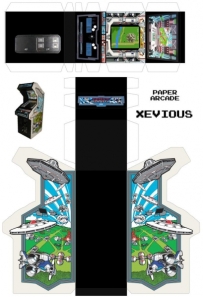 Xevious arcade machine