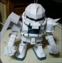 SD MS-06F ZAKU2鋼彈