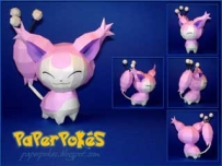 Pokemon Papercraft - Skitty 向尾喵