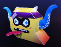 De Bliksems Monster Maker (Paper Toys)